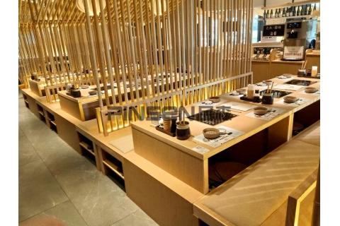 日式烤肉店應(yīng)該如何選擇合適的日式烤肉桌？在裝飾設(shè)計(jì)中應(yīng)注意什么？